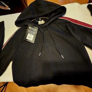 True Religion crop hoodie